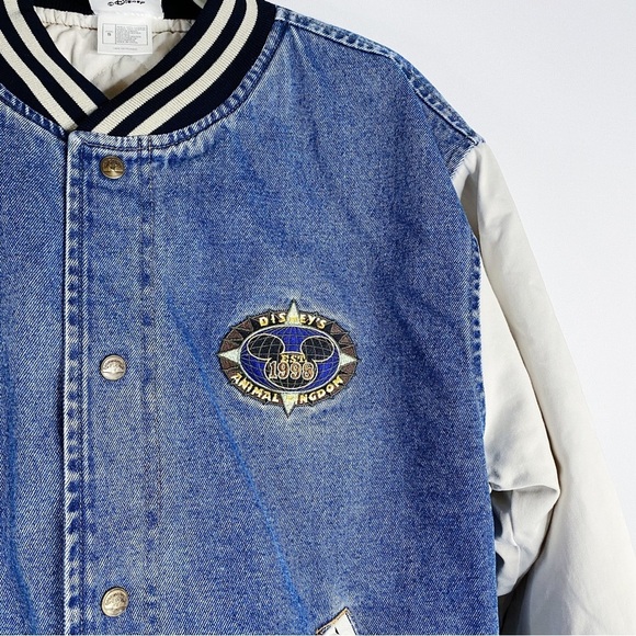 Walt Disney World - Animal Kingdom Denim Bomber Jacket - Picture 3 of 4